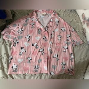 Snoopy Valentines Day Pajamas